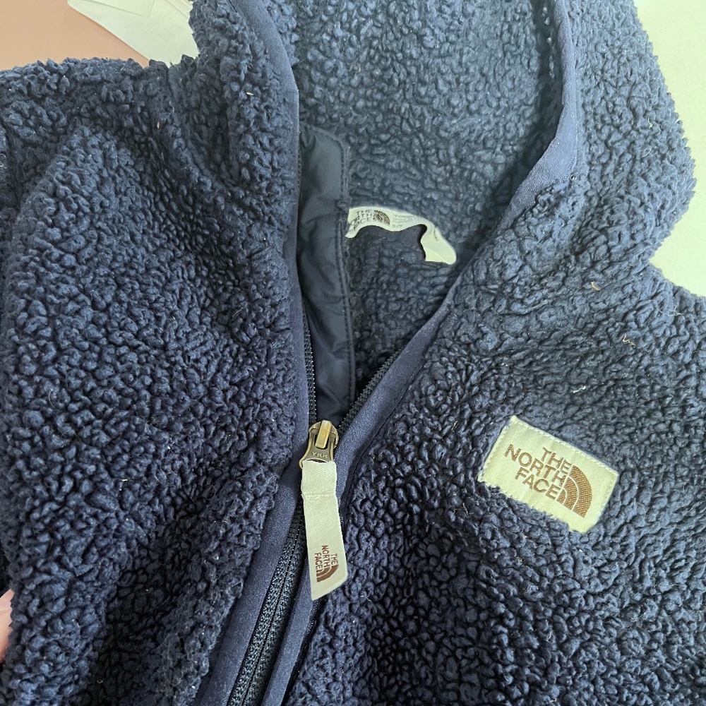 4t blue north face fleece